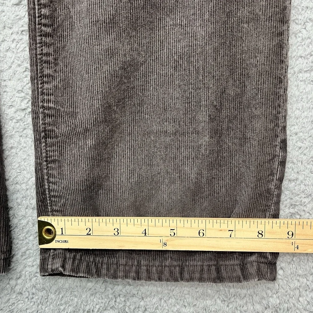 J‎ Crew Corduroy Pants Mens 38x29 Chocolate Brown Slim Straight Chino Academia
